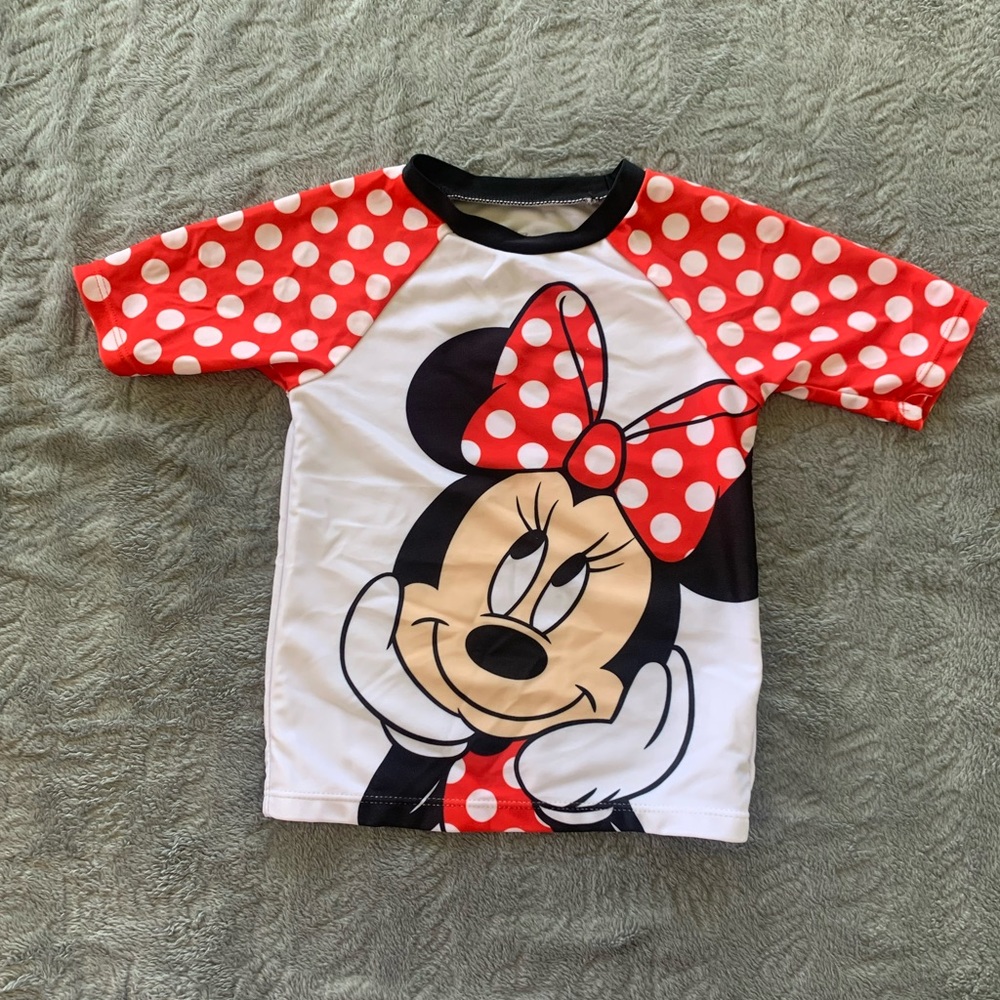 Disney Minnie Mouse Rash Guard